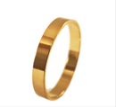 Aliança em Ouro 18k Reta light 5,00mm