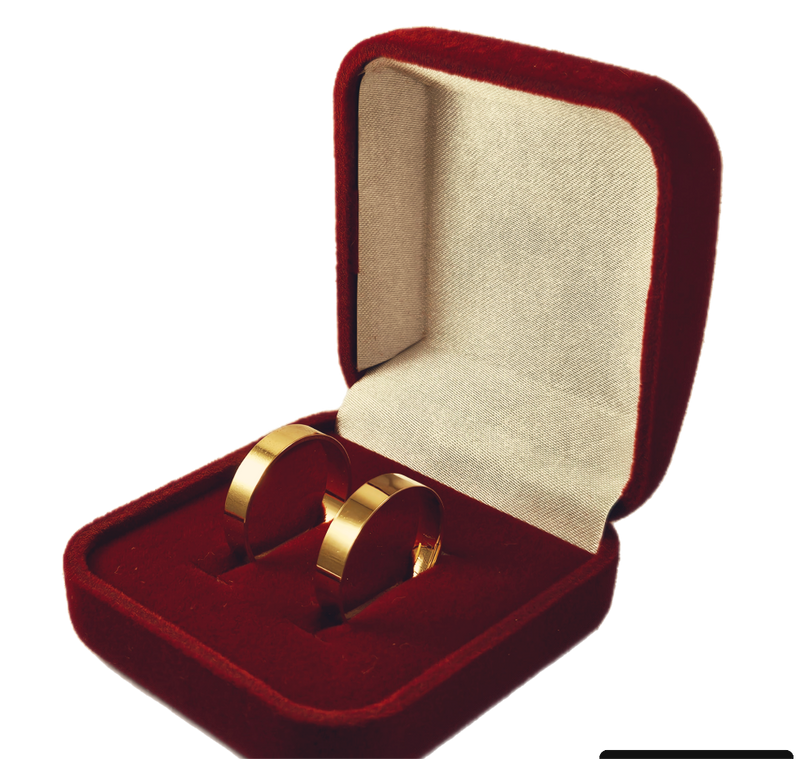Aliança em Ouro 18k Reta light 5,00mm