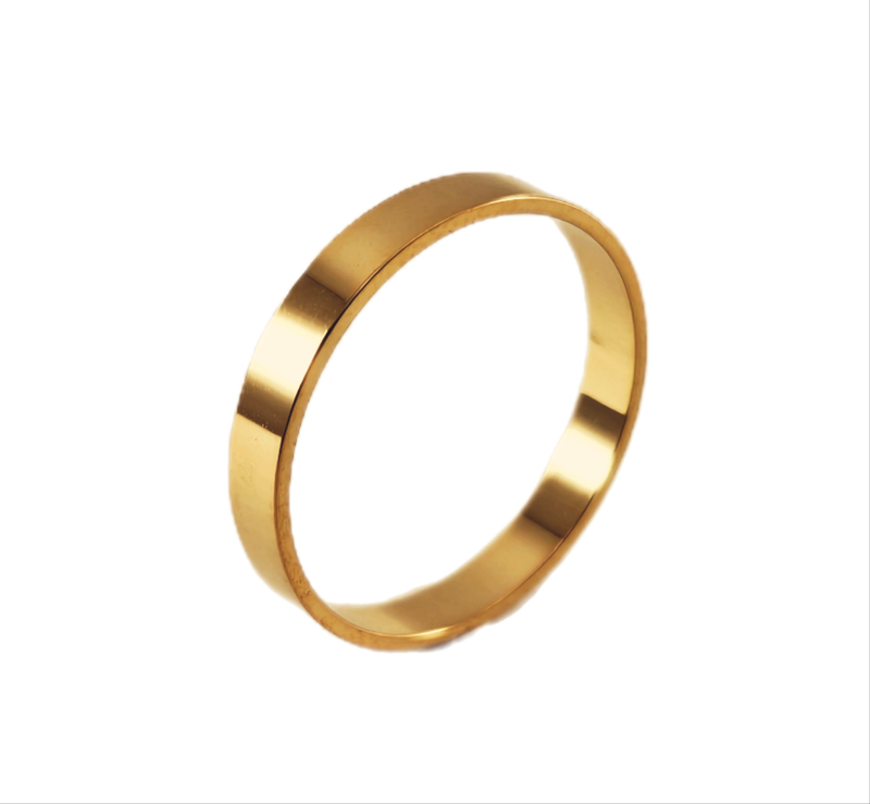 Aliança em Ouro 18k Reta 3,00mm