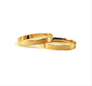 Aliança em Ouro 18k Reta Anatômica 2,00mm