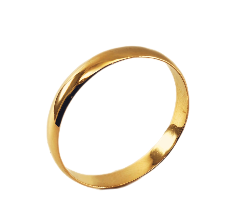 Aliança em Ouro 18k Tradicional 3,00mm
