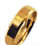 Aliança em Ouro 18k Semi Anatômica Chanfrada light 7,00mm