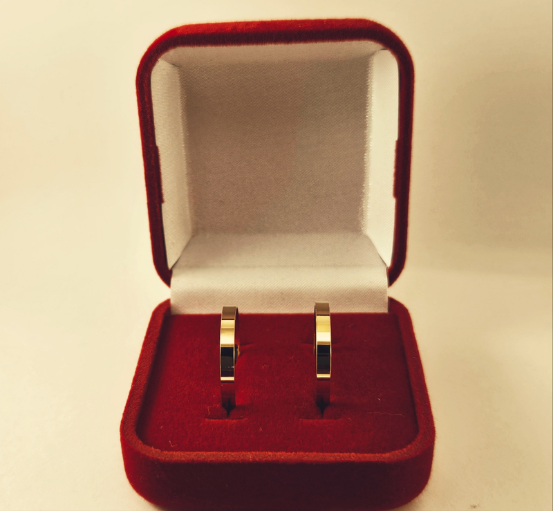 Aliança em Ouro 18k Reta 3,00mm