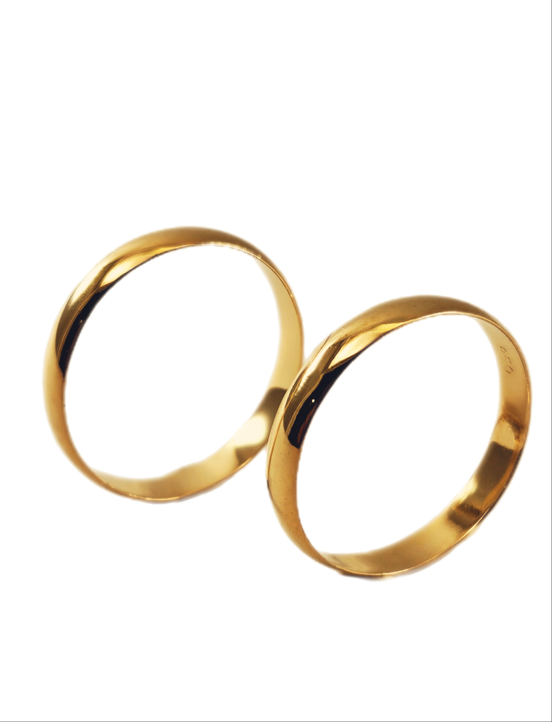 Aliança em Ouro 18k Tradicional 3,00mm