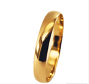 Aliança em Ouro 18K Anatômica 4,00mm